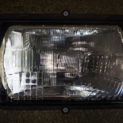 Фара гол. 341 (б/л) с ручн.кор.МАЗ / КамАЗ