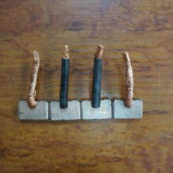 Щетки стартера 140976 Krauf SHN0976 SHN0976MG(8х25х15)