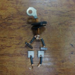 Щетки стартера 141258 (4.5х15.3х14.1) Cargo