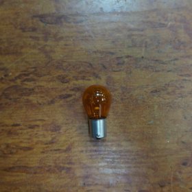 Автолампа А 12-21-3 желтая со смещением Narva